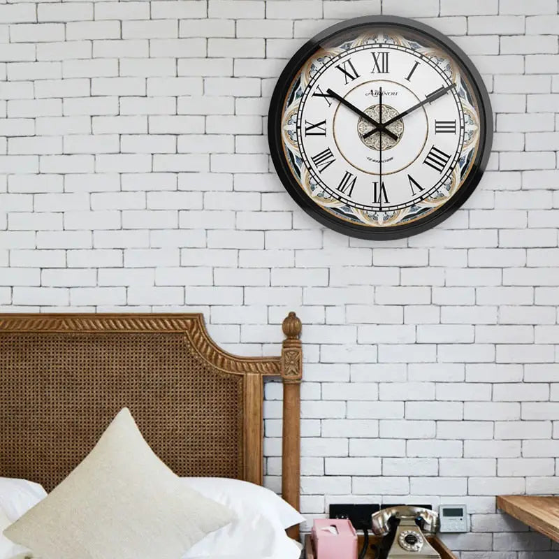 horloge murale romaine - horloge-industrielle