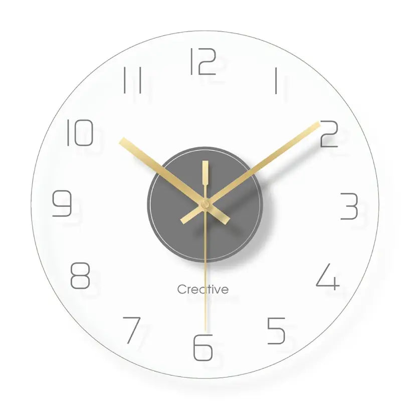 horloge murale silencieuse moderne - horloge-industrielle