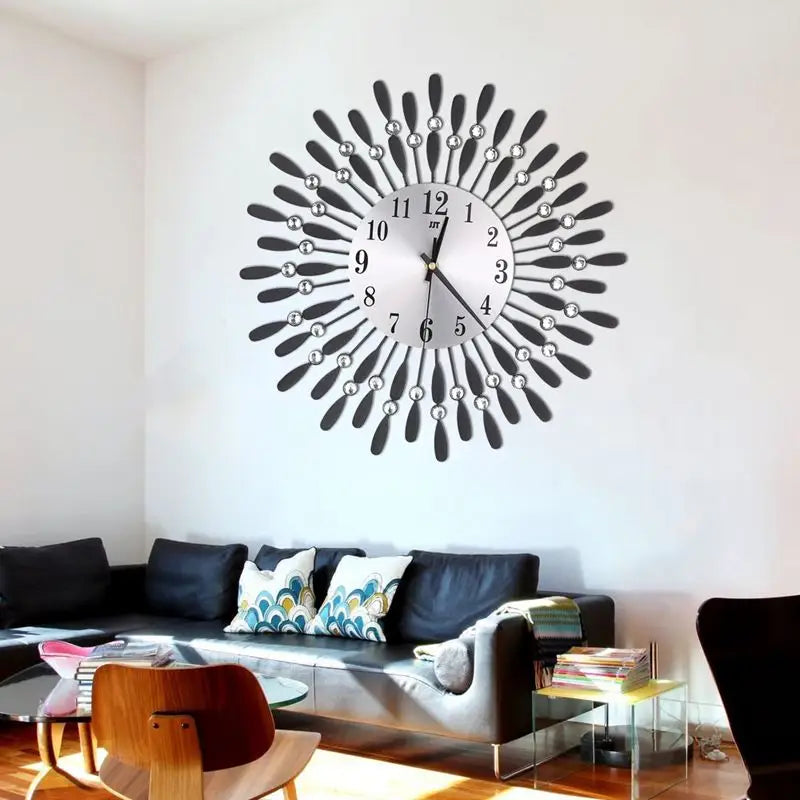 Horloge Murale Soleil - horloge-industrielle