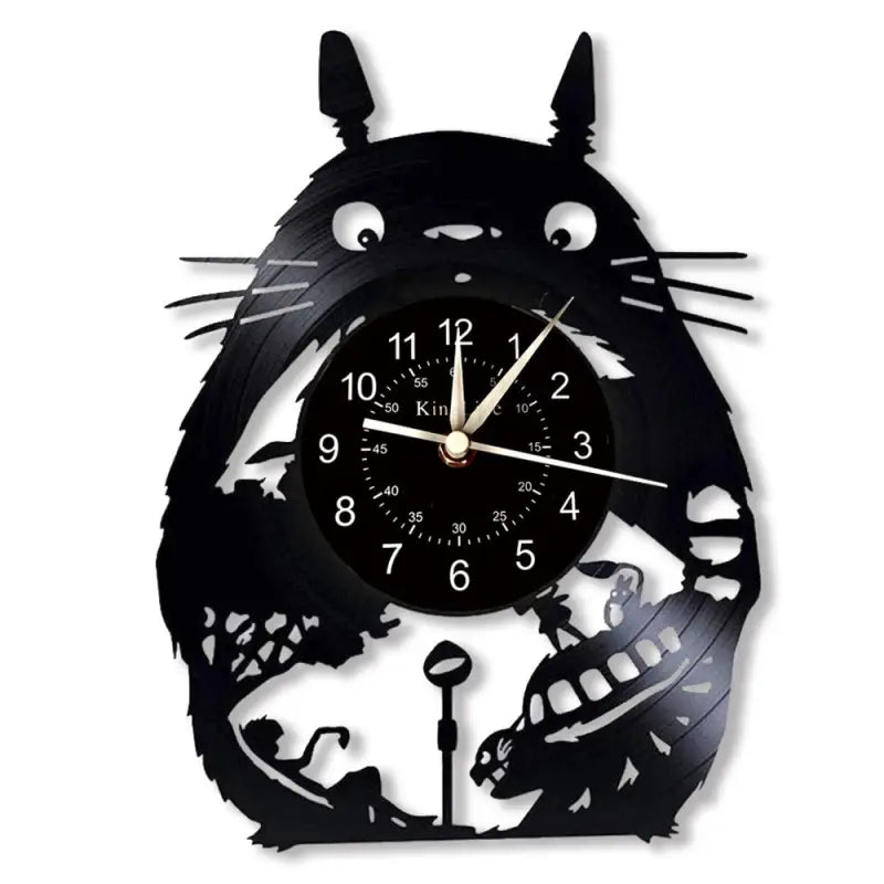 horloge murale totoro - horloge-industrielle