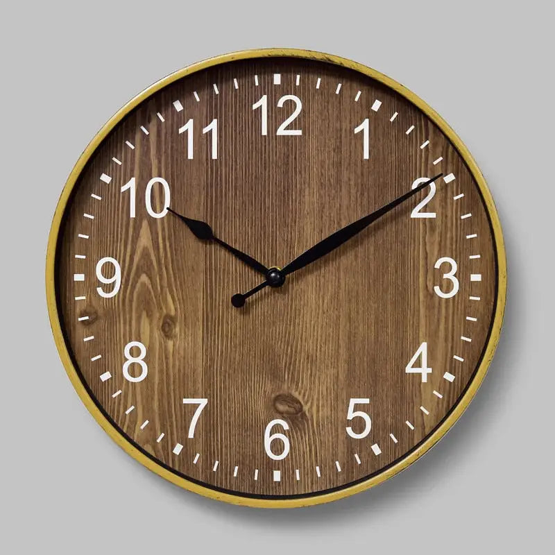 horloge murale verte - horloge-industrielle