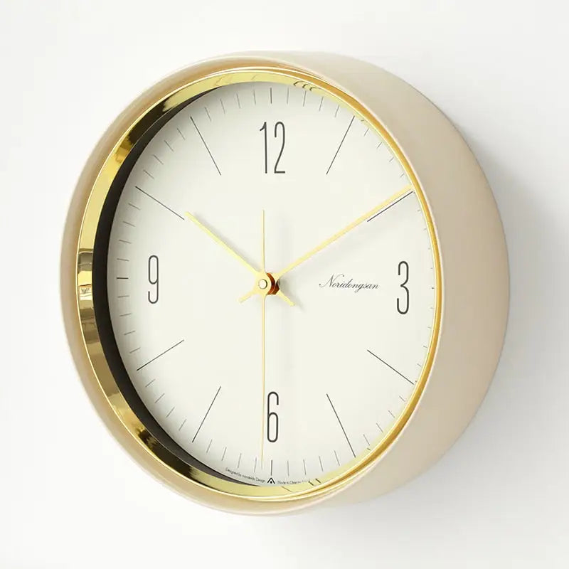 horloge murale verte design - horloge-industrielle