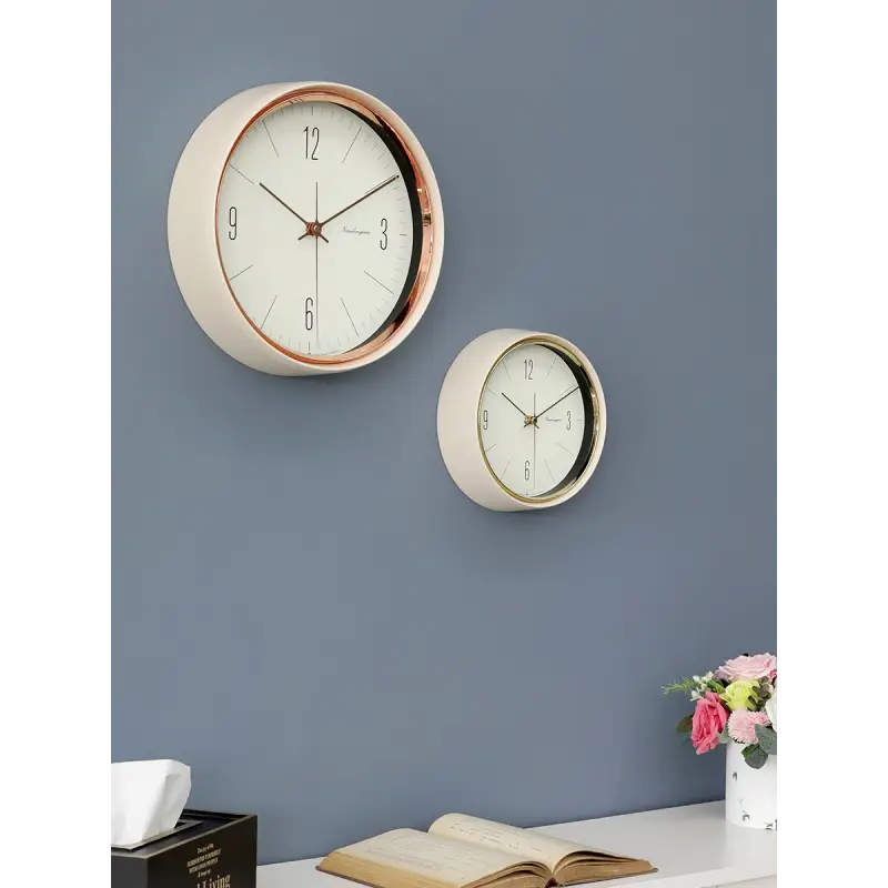 horloge murale verte design - horloge-industrielle
