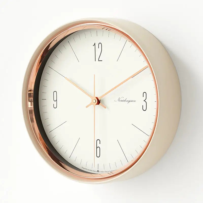 horloge murale verte design - horloge-industrielle