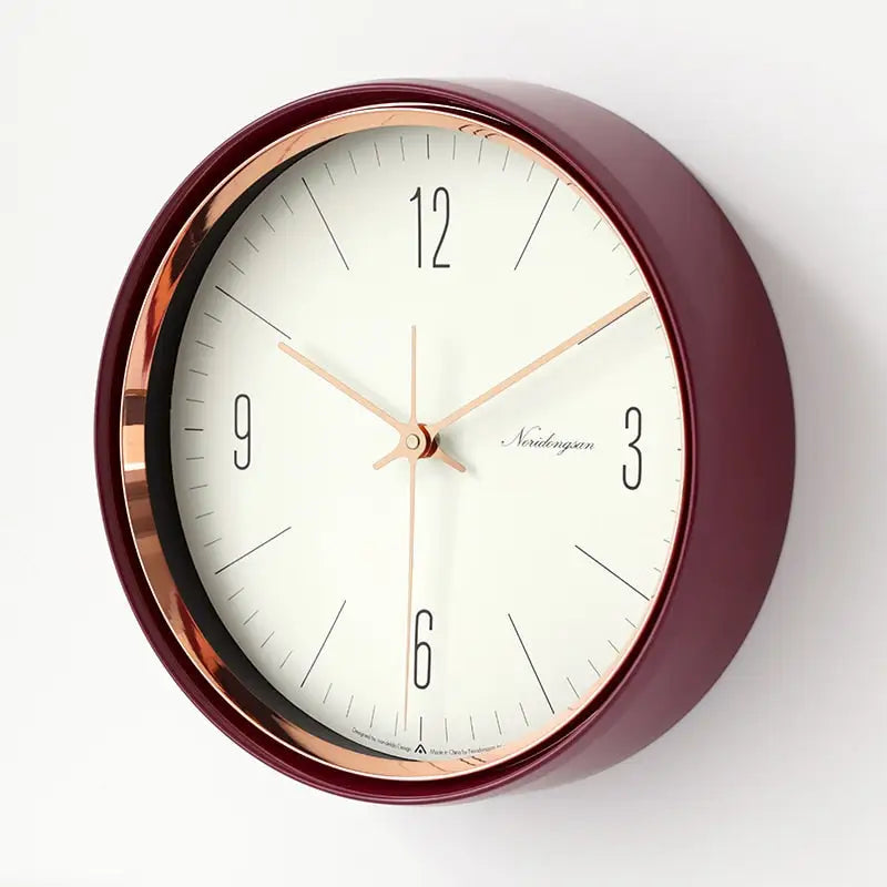 horloge murale verte design - horloge-industrielle