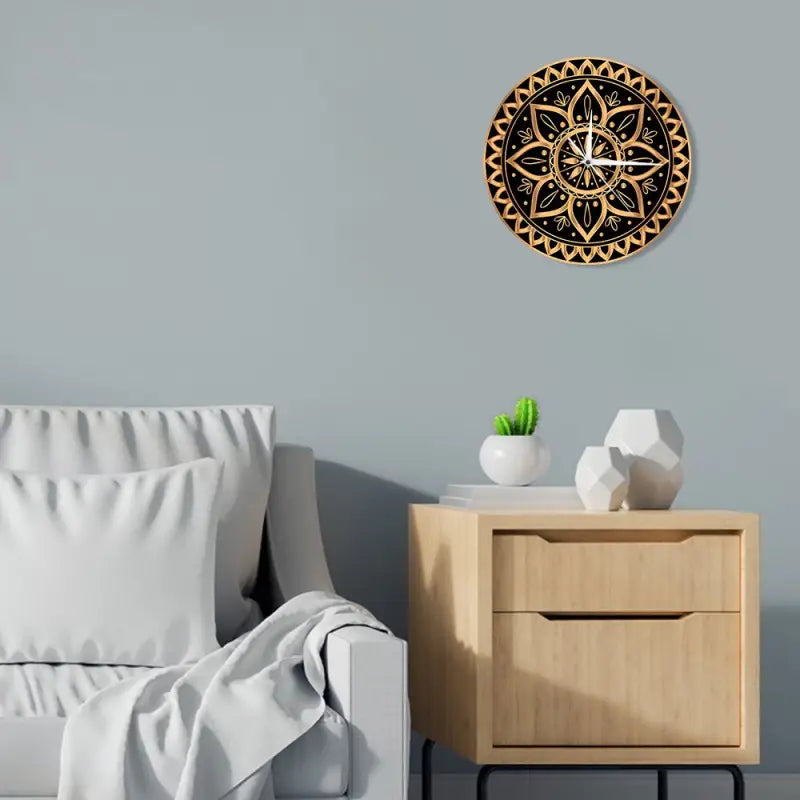 horloge or et noir - horloge-industrielle