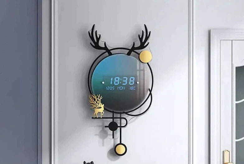 horloge numérique a led - horloge-industrielle