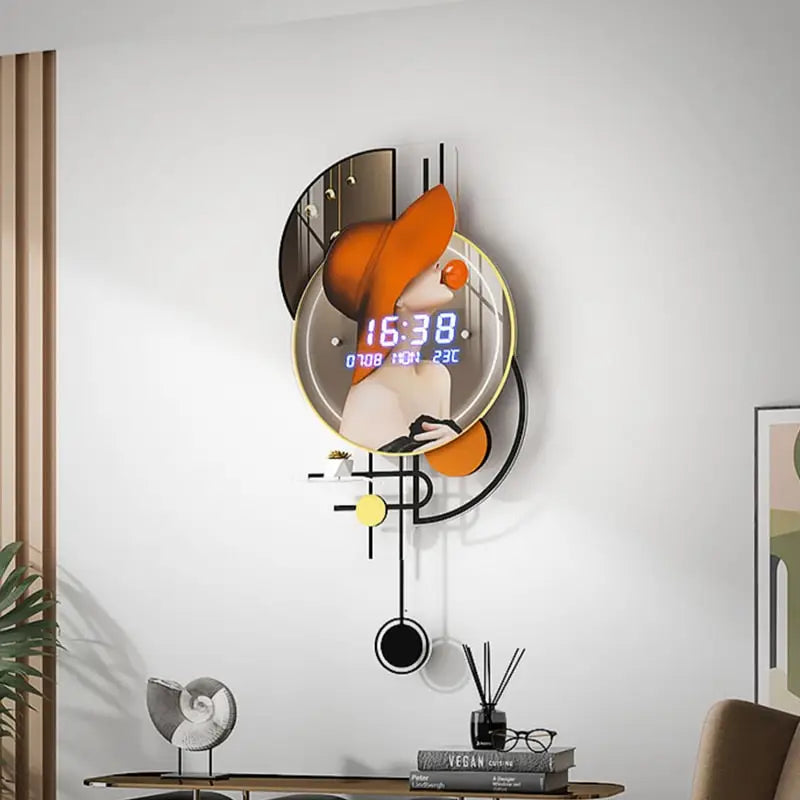 horloge numérique a led - horloge-industrielle