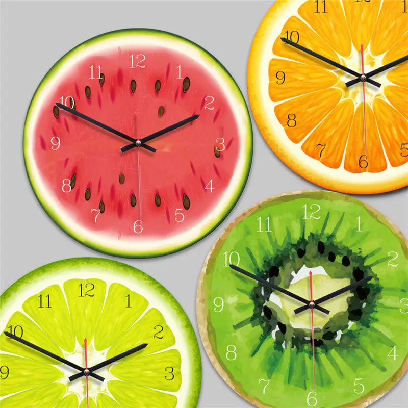horloge orange - horloge-industrielle