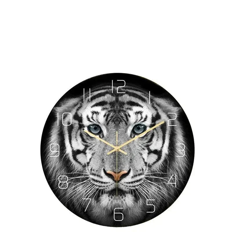 horloge orange - horloge-industrielle