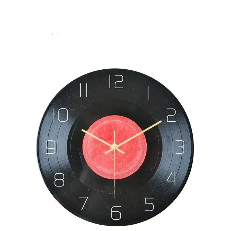 horloge orange - horloge-industrielle