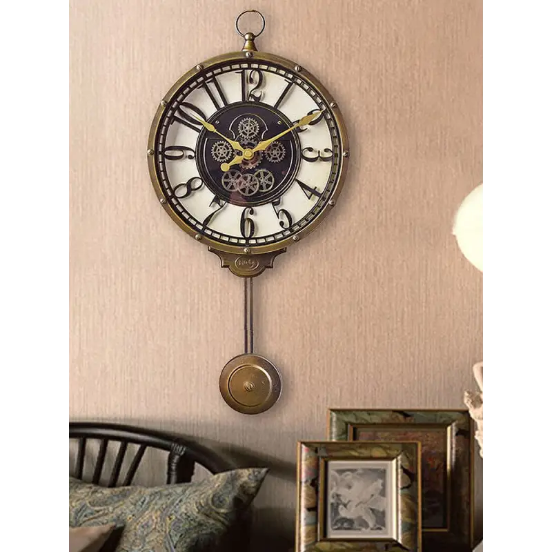 horloge originale salon - horloge-industrielle