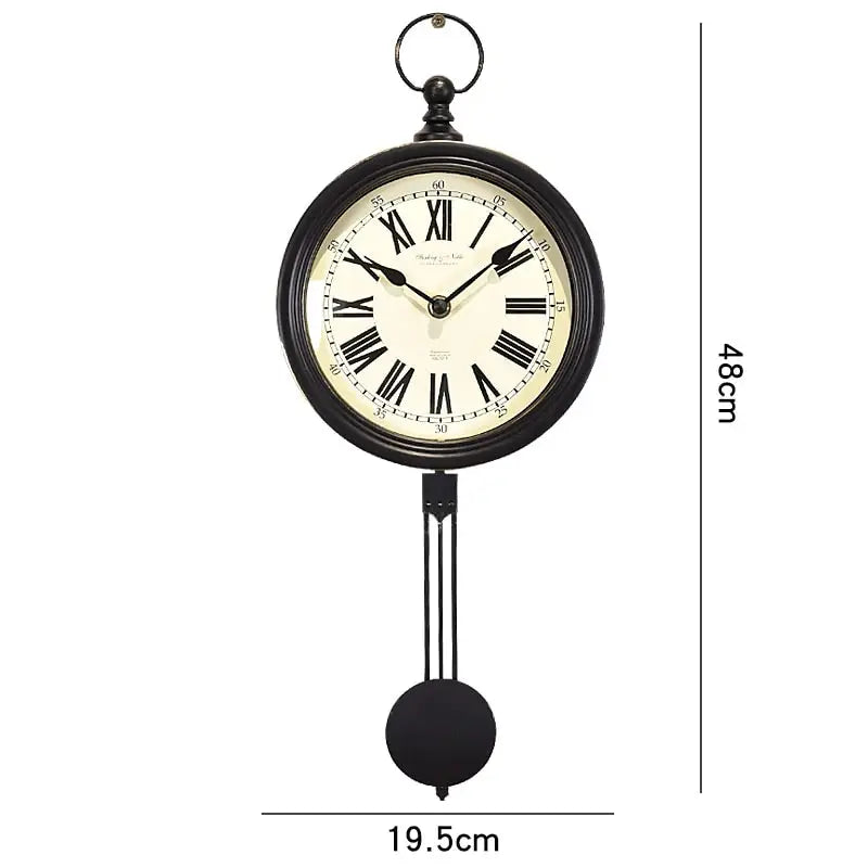 horloge originale salon - horloge-industrielle