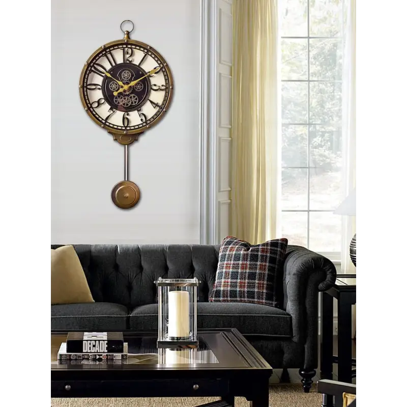 horloge originale salon - horloge-industrielle