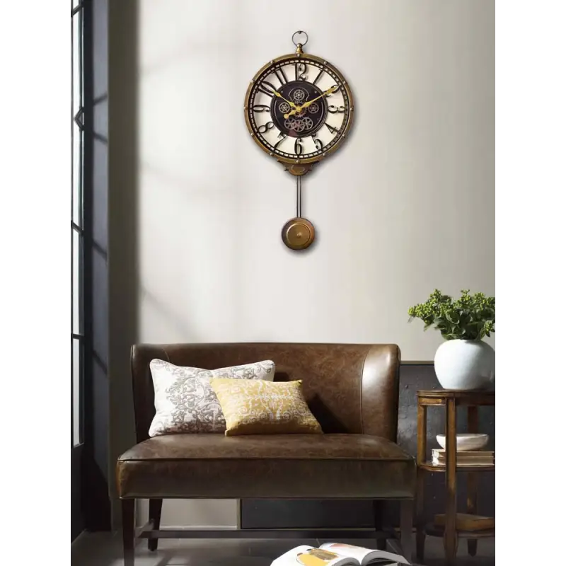 horloge originale salon - horloge-industrielle
