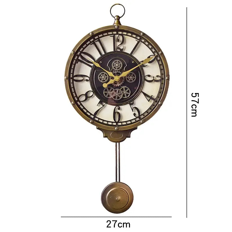 horloge originale salon - horloge-industrielle