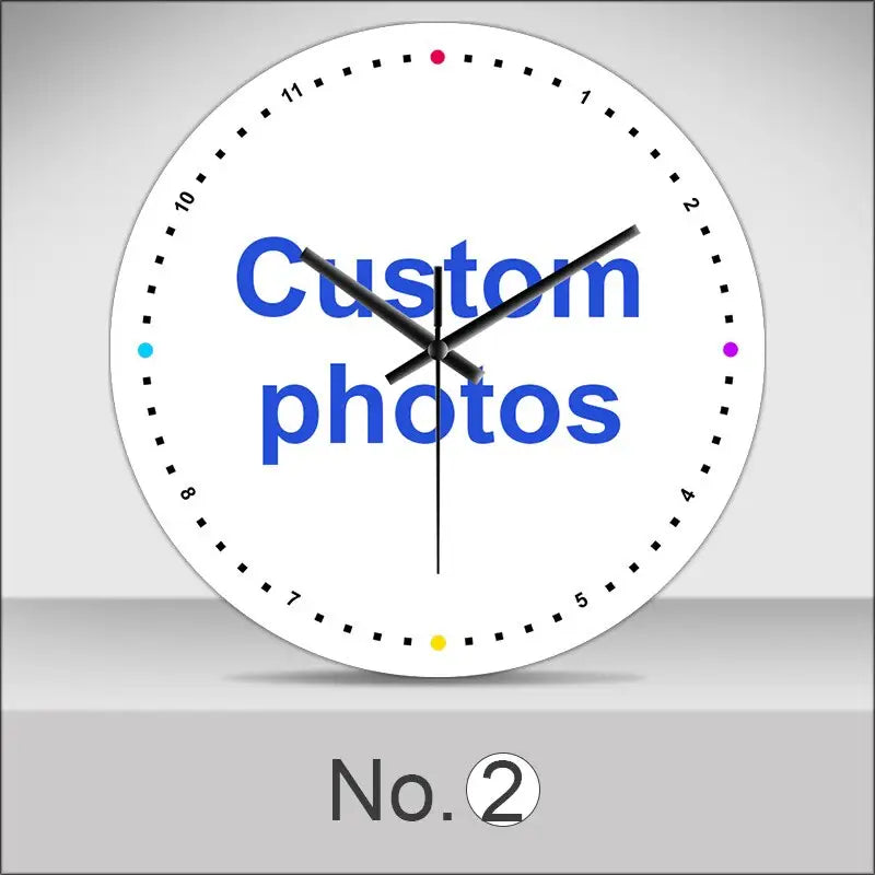 Horloge Personnalisée Photo - horloge-industrielle
