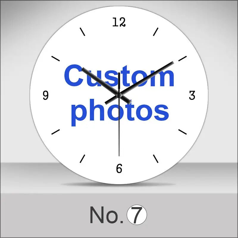 Horloge Personnalisée Photo - horloge-industrielle
