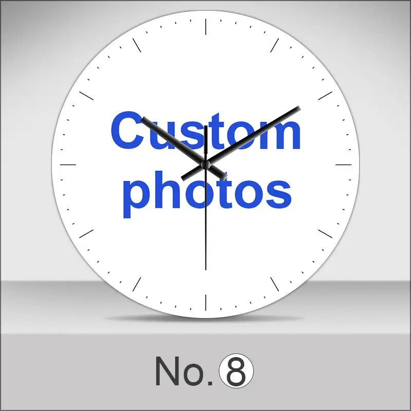 Horloge Personnalisée Photo - horloge-industrielle