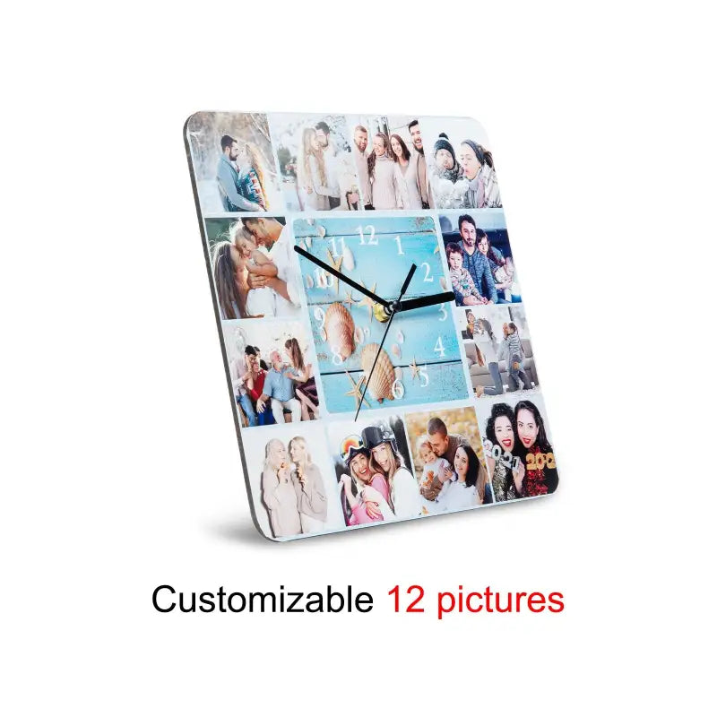 horloge personnalisée avec photos - horloge-industrielle
