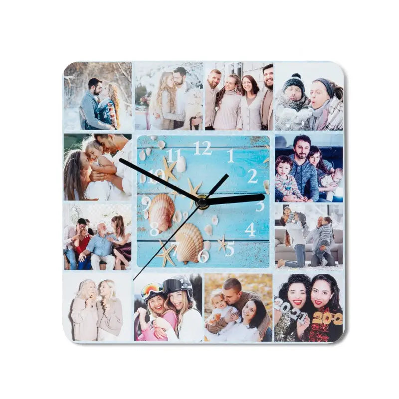 horloge personnalisée avec photos - horloge-industrielle