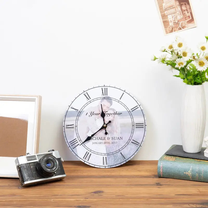horloge personnalisée avec photos - horloge-industrielle