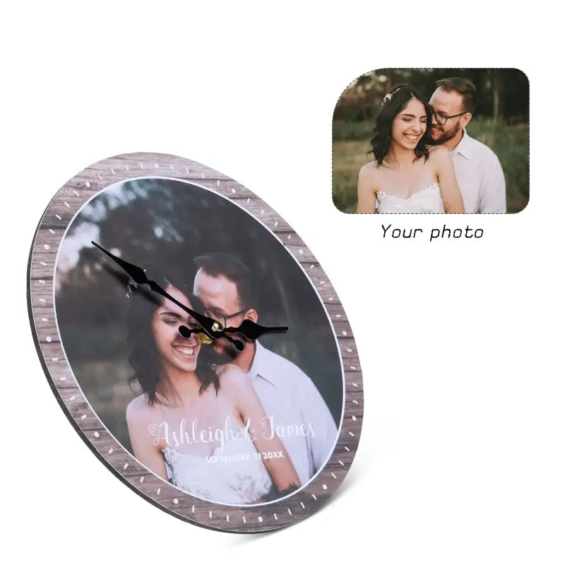 horloge personnalisée avec photos - horloge-industrielle