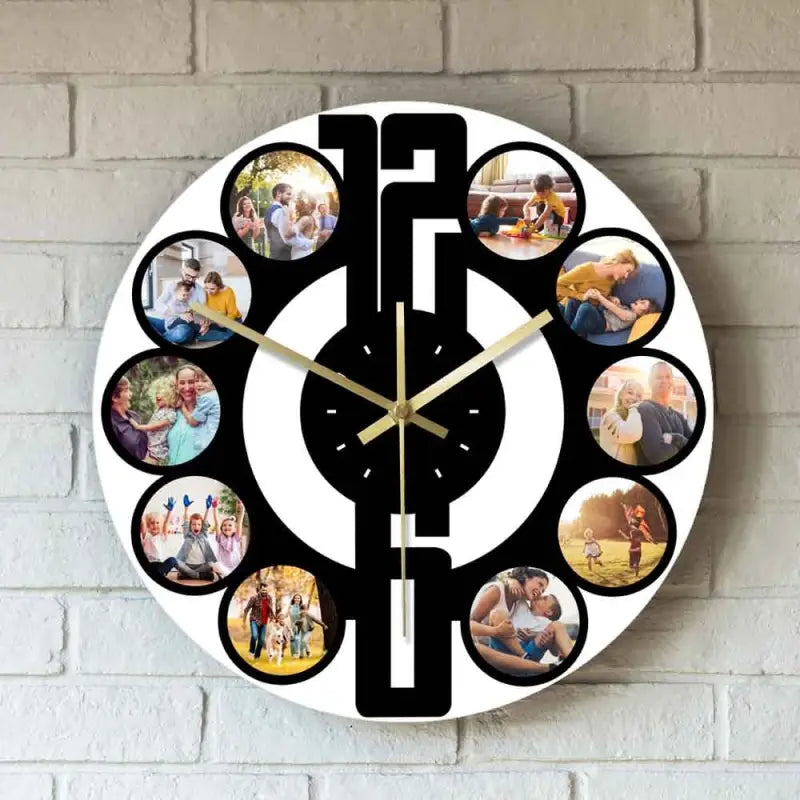 horloge photo personnalisée - horloge-industrielle