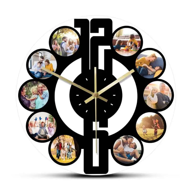 horloge photo personnalisée - horloge-industrielle