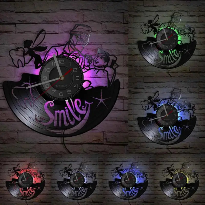 Horloge Platine Vinyle - horloge-industrielle