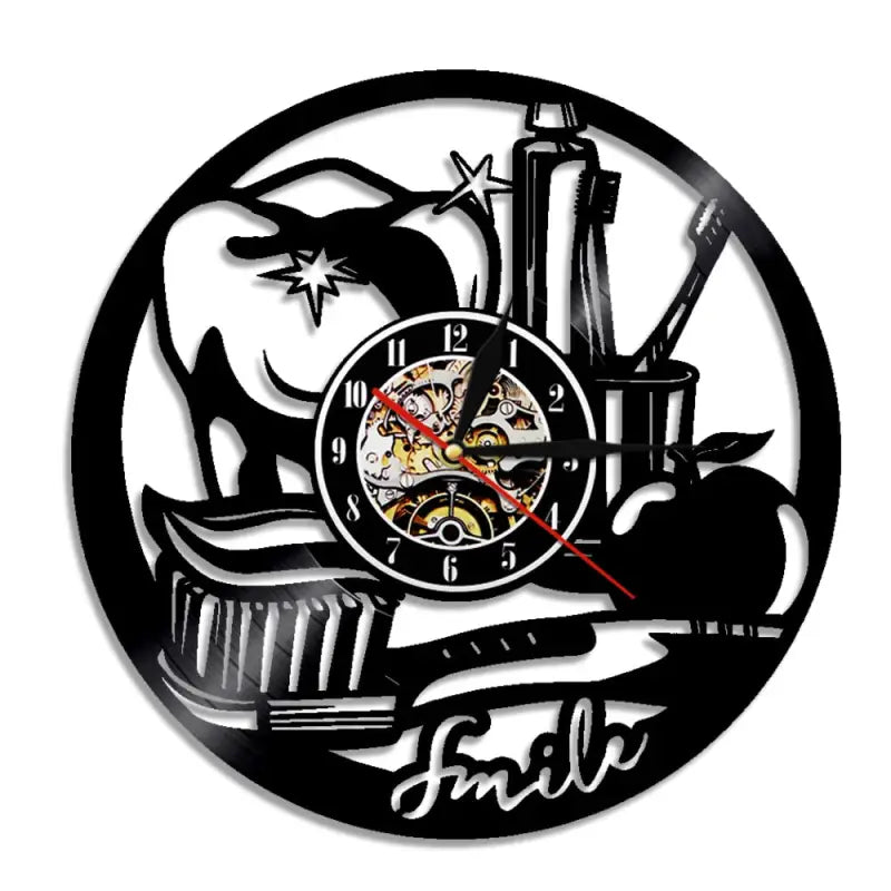 Horloge Platine Vinyle - horloge-industrielle
