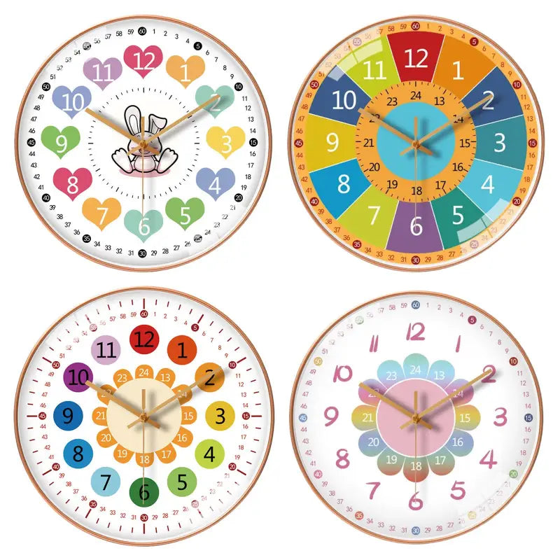 horloge pour apprendre l heure - horloge-industrielle