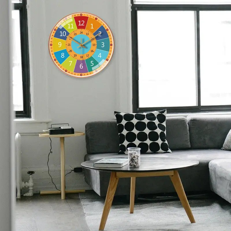 horloge pour apprendre l heure - horloge-industrielle