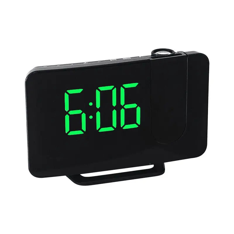 horloge radio à projection LED - horloge-industrielle