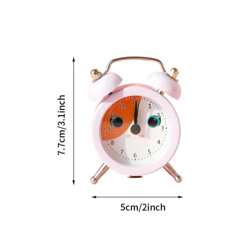 horloge réveil chaton - horloge-industrielle