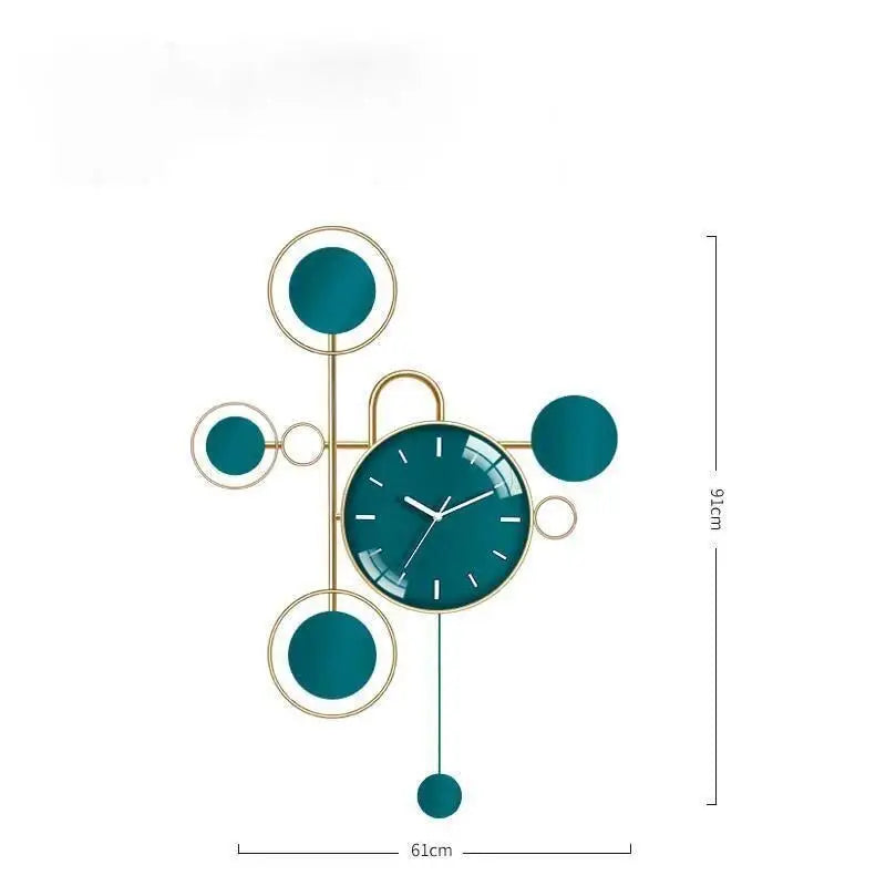 Horloge Salon Moderne - horloge-industrielle