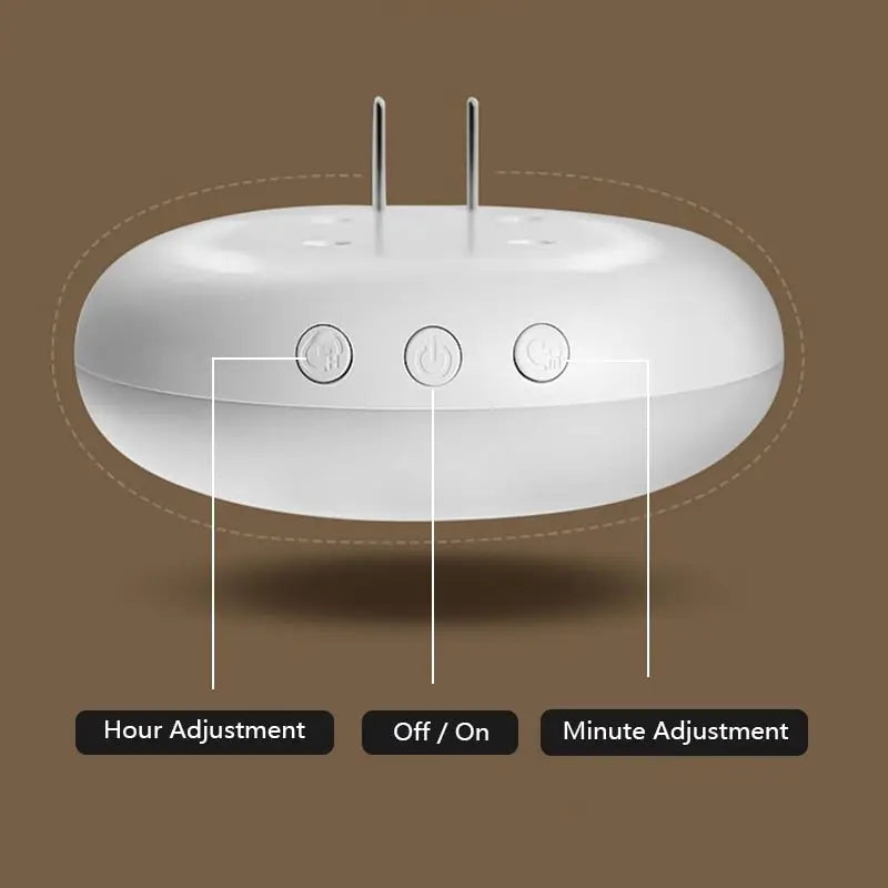 Horloge veilleuse LED - horloge-industrielle