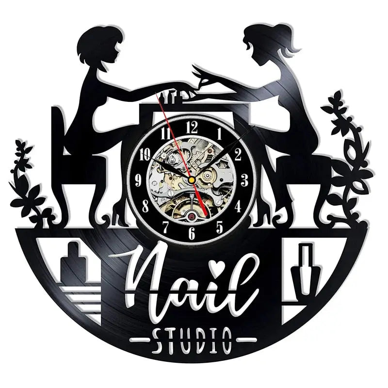 horloge vinyle - horloge-industrielle