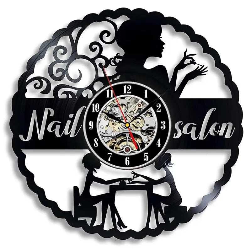 horloge vinyle - horloge-industrielle
