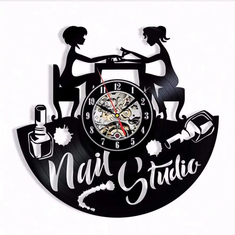 horloge vinyle - horloge-industrielle