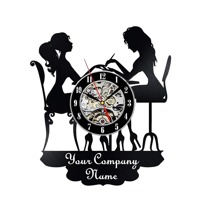 horloge vinyle - horloge-industrielle