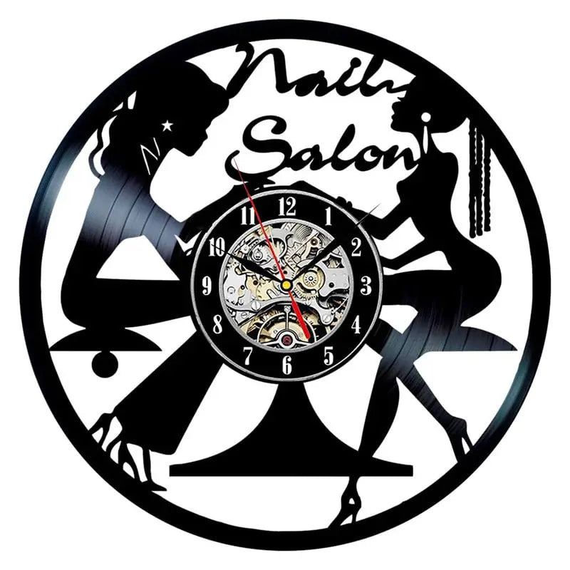 horloge vinyle - horloge-industrielle