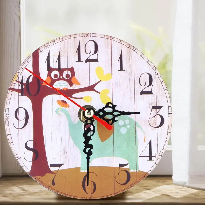 Horloges En Bois - horloge-industrielle
