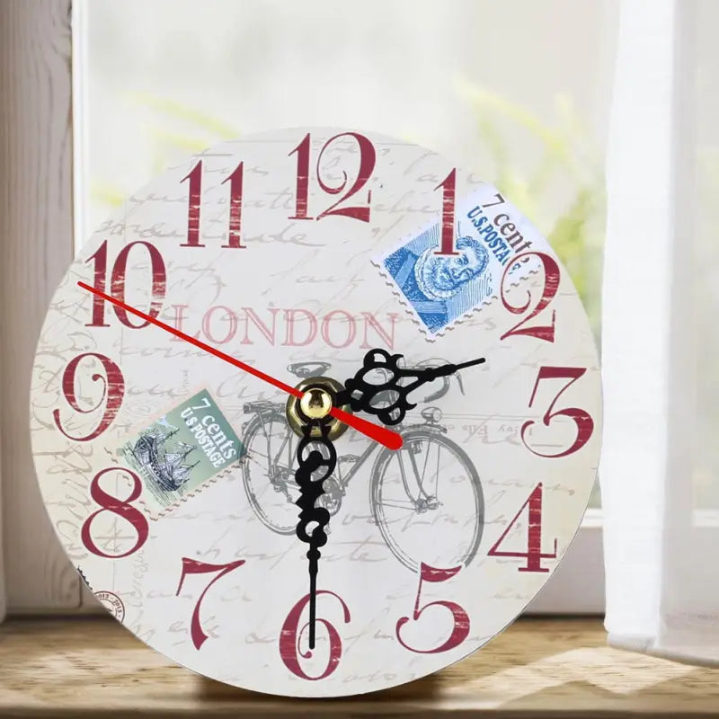 Horloges En Bois - horloge-industrielle