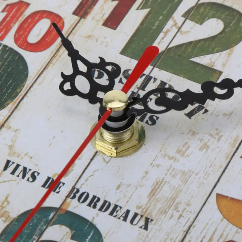 Horloges En Bois - horloge-industrielle
