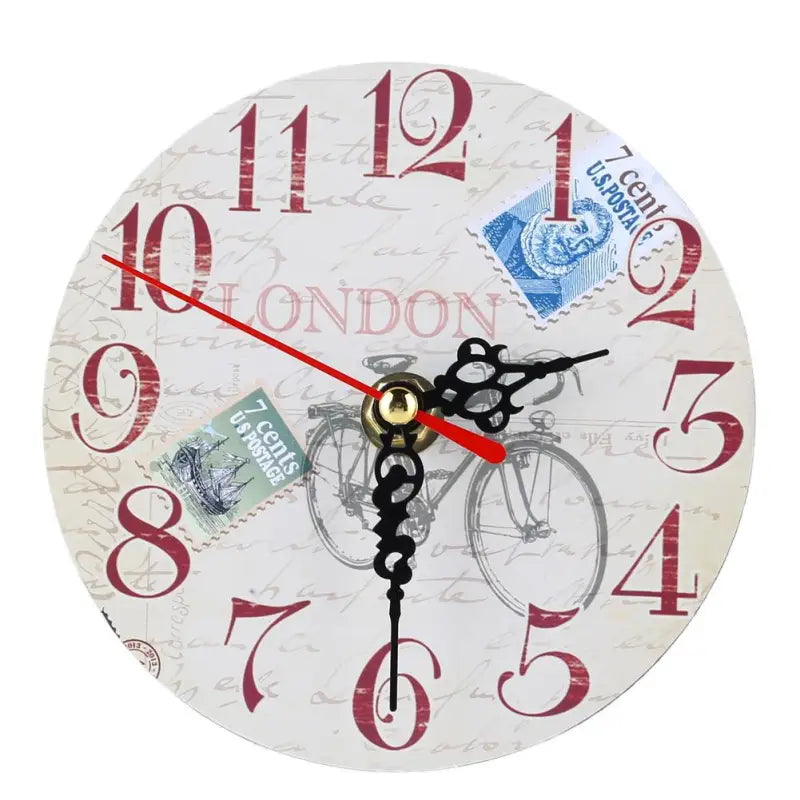 Horloges En Bois - horloge-industrielle