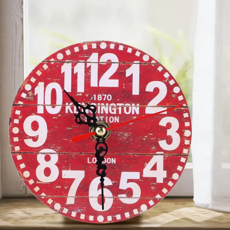 Horloges En Bois - horloge-industrielle