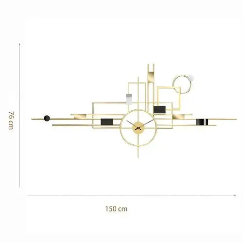 Moderne Horloge Murale - horloge-industrielle