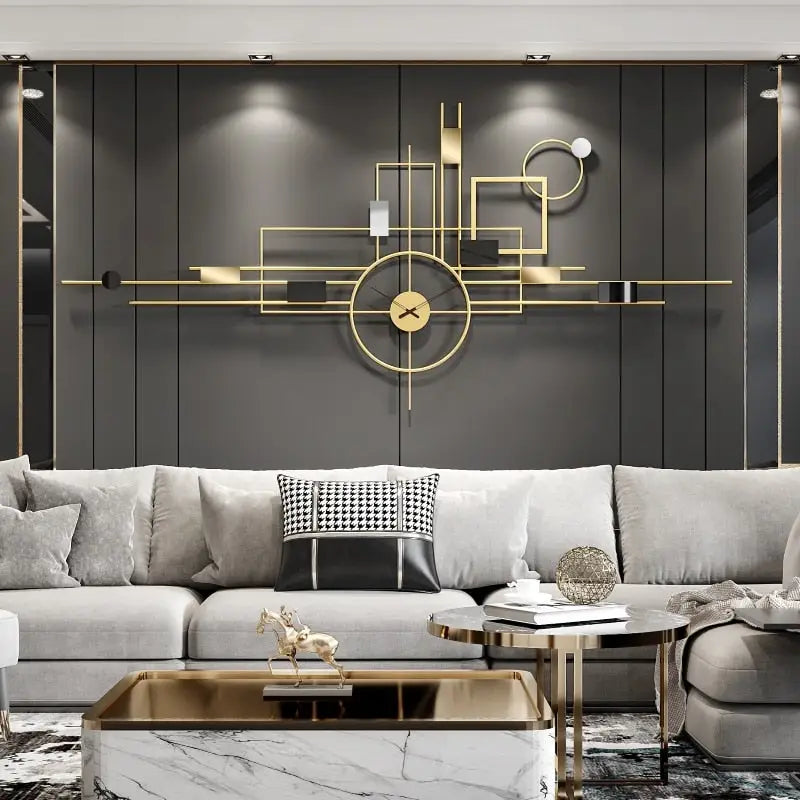 Moderne Horloge Murale - horloge-industrielle