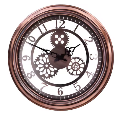 Horloge Murale avec Engrenages